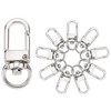 AMUU Nascan, Set of 10, Rotating Hook, 360 Degree Rotation,