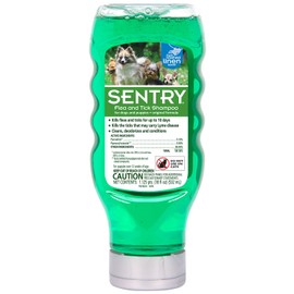 SENTRY PRO Flea and Tick Shampoo for Dogs, Rid Your Dog of Fleas, Ticks and Other Pests, Sunwashed Linen, 18 oz