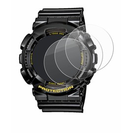 BROTECT Protective Glass for Casio G-Shock GA-110GB-1A (Pack of 3) Protective Film Tempered Glass [Extremely Scratch-Resistant 9H, Anti-Fingerprint, Ultra Transparent]