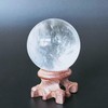 Polar Jade 45mm Crystal Ball with Stand for Healing, Meditation,