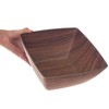 KADAX Plastic Salad Bowl, Elegant Bowl, Imitation Wood Bowl, Modern