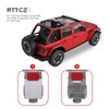 RT-TCZ para Wrangler JK visualización frontal, parte superior de bikini