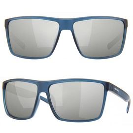 MAXJULI Polarized Big Sunglasses for Men Women with Big Heads UV 400 Protection (fit XL size) Silver