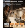 EZVALO 134 LED Under Cabinet Lights, 4000mAh Rechargeable Motion Sensor