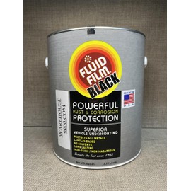 Fluid Film Black Gallon, Standard Economy Undercoating Spray Gun, 2 White Quart Bottles, and 50 Rust Plugs