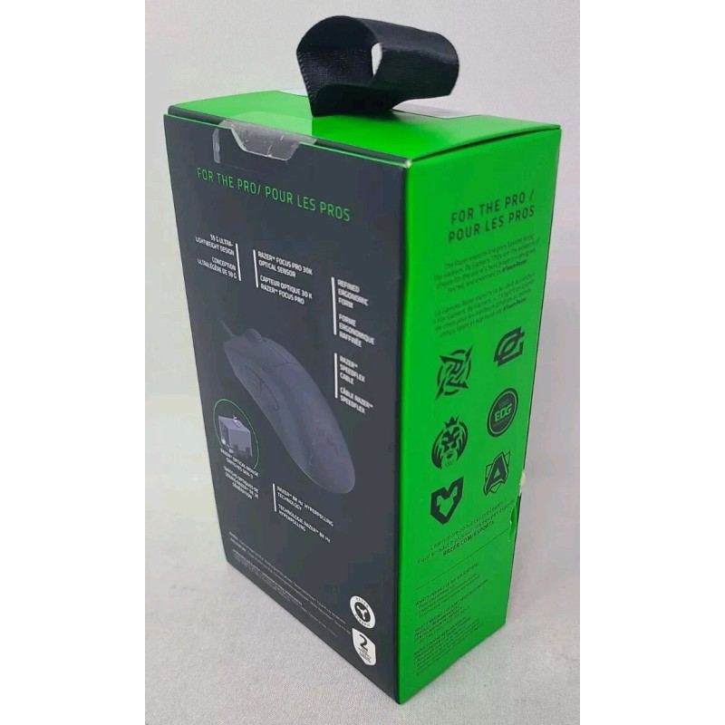 Razer DeathAdder V3 Ultra Lightweight Wired Optical Gaming Mouse. New-Sealed