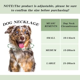 Honoson Dog Wedding Flower Collar, Adjustable Artificial White Rose Floral Attire Wreath with Ribbon Tie, Pet Puppy Cat Outfit for Female Male Dog Engagement Photo Prop Bridal Shower(Medium)