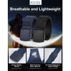 WERFORU Nylon Belt for Men 2 Pack Military Tactical Belt