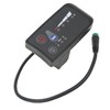 Electric Bike Power Display Meter Waterproof 5 Pin Interface ABS