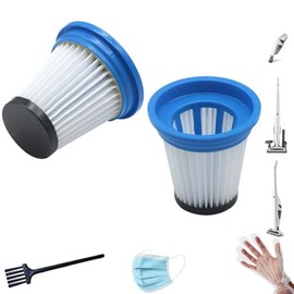 NKA 2 Pack 520280 HEPA Replacement Filters Compatible with Kenmore DS1030 DS1020 Cordless Stick Vacuum Cleaner, Washable & Reusable Filters for 2-in-1 Handheld Lightweight Vacuum with LED Headlight