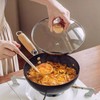 Frying Pan Even Heating Smooth Coating Multifunctional Iron Pot with
