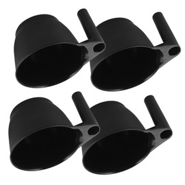 WOONEKY 4pcs Professional Salon Dye Mixing Bowl with Handle Hair Dye Bowl for Stylists