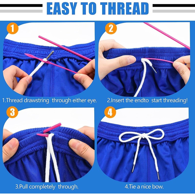 30PCS Drawstring Cords Replacement Drawstrings, 57 Inch Replacement Drawstring with