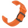 Lamshaw Compatible with CARBINOX Vortex bands, Silicone band with Metal