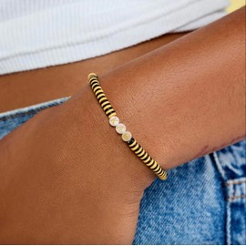 Pura Vida Bracelet Kappa Alpha Theta Sorority Bracelet Beaded Stretch Bracelet