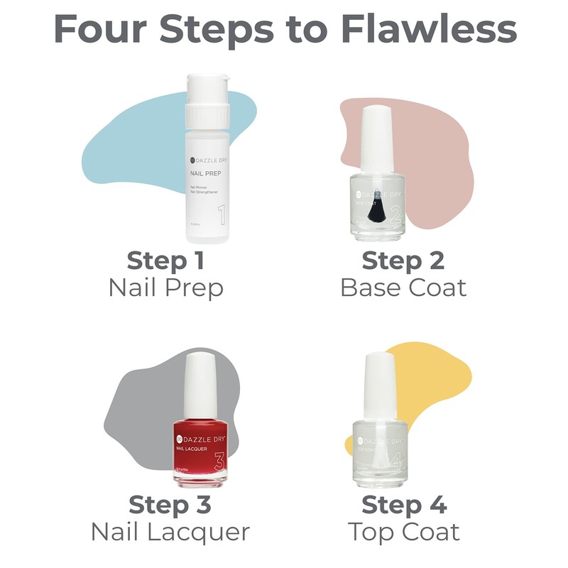 Dazzle Dry Step 1 - Nail Prep, 4 oz (120