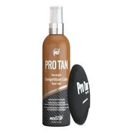 Pro Tan Overnight Color Bronceador Competencia Gym 250 Ml Sabor Original