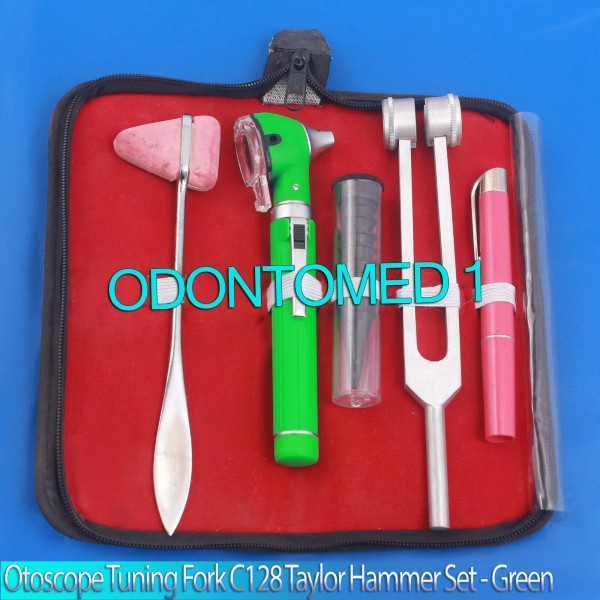 ODM LED FIBER OPTIC Otoscope Tuning Fork C128 Taylor Hammer