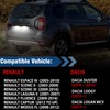 OZ-LAMPE LED Number Plate Light Compatible with Dacia Duster Lodgy