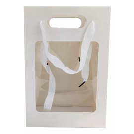 Holografic 12 Bolsas Marco Transparente 35x30 Regalo Detalle Decoracion