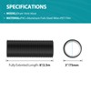 HG Power 3 Inch Air Ducting, 8 Feet Flexible Aluminum