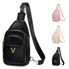 Freesya Teen Girl Gifts Trendy Stuff - Monogrammed Sling Bag for 8-12 11-13 13-15 16-19 Years Old Girls, Cute Thoughtful Gifts for Her, Adorable Purse for Daughter Granddaughter