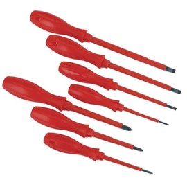 Mannesmann M11875 Electricians' Screwdriver Set 7-Piece