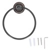 Bathroom Towel Ring Brass Wall Mounted Antique Towel Holder Toilet