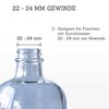 ALTGLAS Roma Soap Dispenser Pump Head - Double Pack Stainless