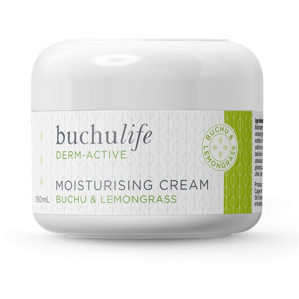 Buchulife Derm-Active Moisturising Cream with Organic Buchu Oil - Pot 150 ml