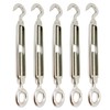 Tecklenborg, Kegel GmbH 5 x Stainless Steel Turnbuckles M5 Rust-Proof