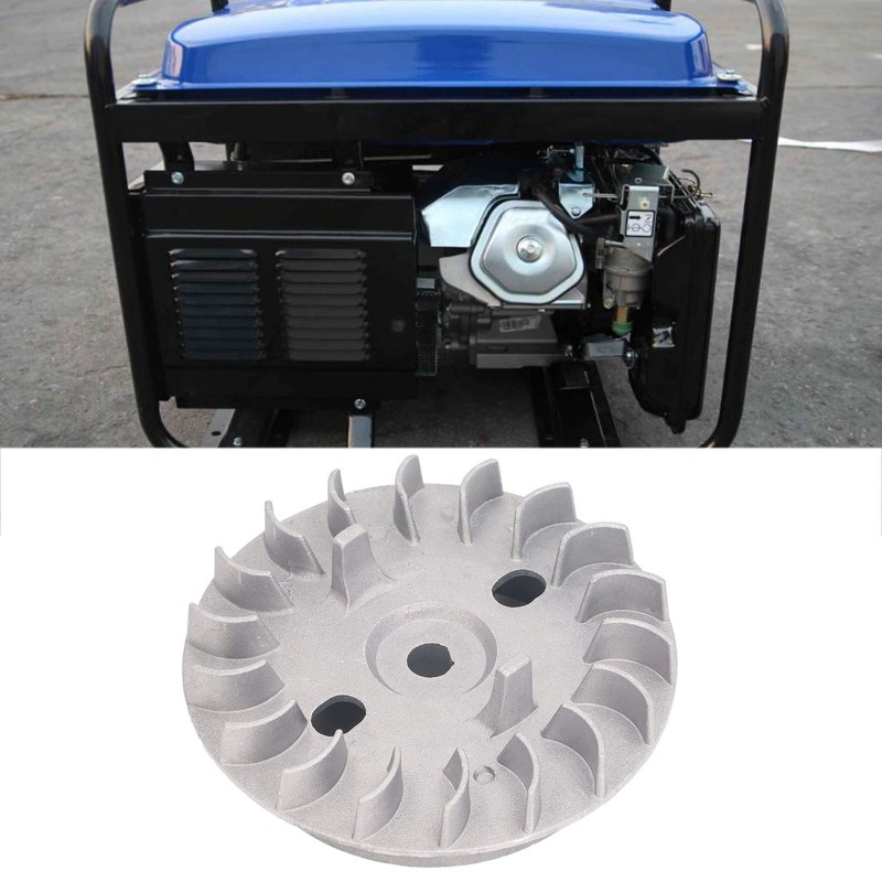 2 Stroke Generator Flywheel Lightweight Aluminum Flywheel Replacement for ET950