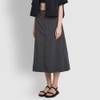 JAJU [JAJU] Women's Scat Scat A-line Skirt_Charcoal