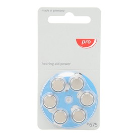 60pcs Long Lasting Power Sound Aid Batteries Zinc Air Hearing Device Battery for Behind The Ear Hearing Device E675