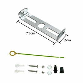 DC Voltage Ceiling Lighting Fixture Plate Kit Set Pendant Light Fixture Mounting Bracket Plate Steel Crossbar for Home Office Chandelier Lamp Base
