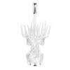 Coffee Spoon Holder Elegant Swan Shaped Alloy Mirror Polish Rich
