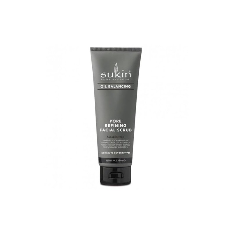 Sukin Oil Balancing Pore Refining Facial Scrub 125ml