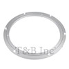 TamBee 14 Inch Lazy Susan Hardware Aluminum Bearing Metal Rotating