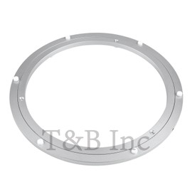 TamBee 14 Inch Lazy Susan Hardware Aluminum Bearing Metal Rotating Turntable Bearing Swivel Plate Hardware Lazy Susan Bearing Lazy Susan Parts Lazy Susan Mechanism Lazy Susan Kit Lazy Susan Base Only