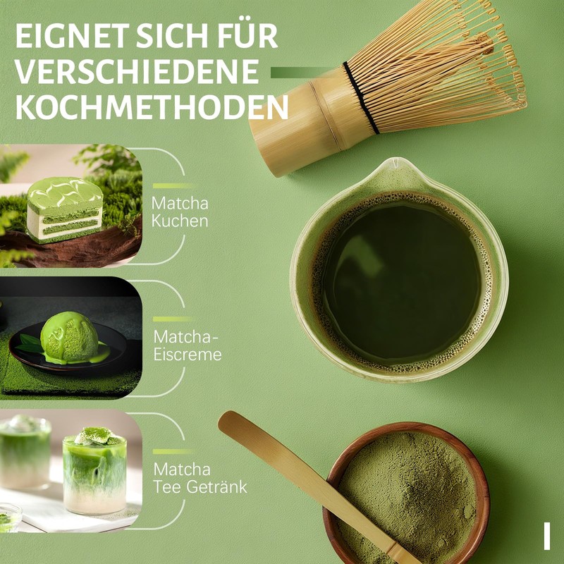 Premium Matcha Set Complete - 7-Piece Organic Tea Ceremony Accessories