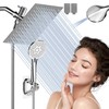 Airlex Shower Head 10'' Rain Shower Head with Handheld Spary,