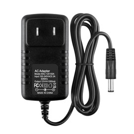 Acdctek 12V 1A AC DC Adapter Wall Charger Power 100V-240V AC to DC Adapter Supply for 12 Volt Electronics - 1000mA Max with 5.5mm x 2.5mm Compatible with 5.5x2.1mm Tip