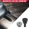 A ABSOPRO Motorcycle Seat Bolt with Nut for Harley /