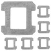 GGesii Pack of 8 Window Cleaning Cloths for Ecovacs Winbot