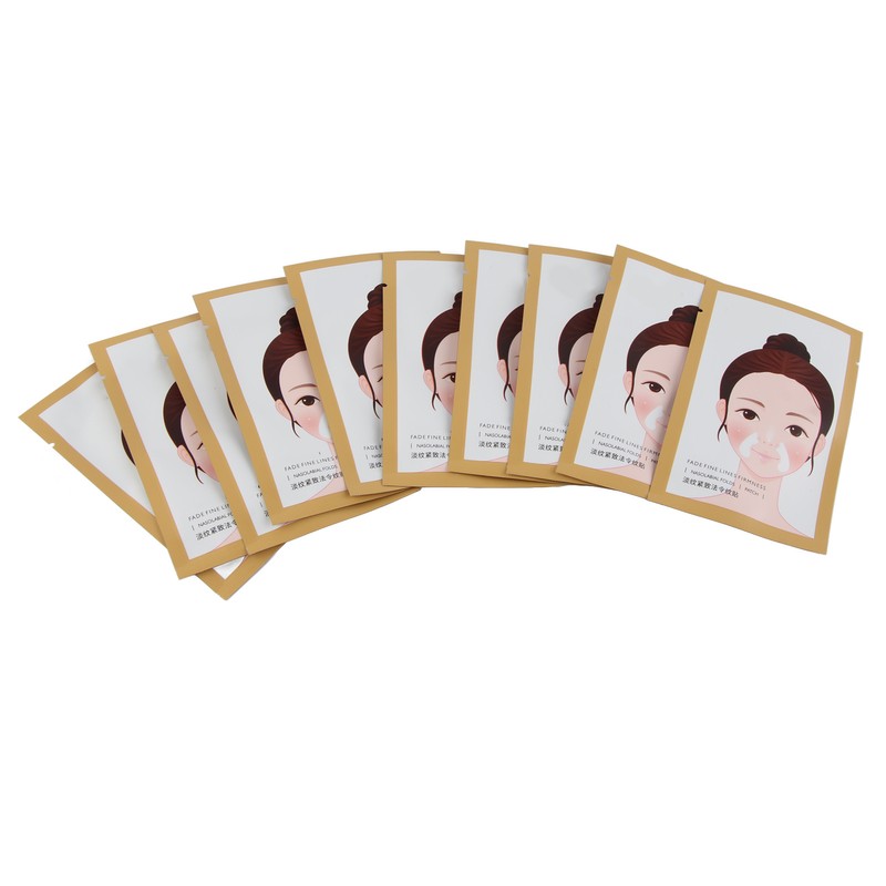 10pcs 2.5g Face Wrinkle Patches Remove Mouth Corner Fine Lines