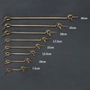 Copper Hook and Eye Latch, Door Window Cabinet Locker Latches,