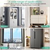 Lhdfyqt Fridge Lock with Fingerprint, Baby Cupboard Lock, Window Lock,