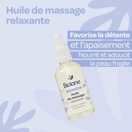 Biolane Relaxing Baby Massage Oil 50ml