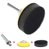 Bestgle 2pcs 2 Inch (50mm) Hook and Loop Sanding Pad