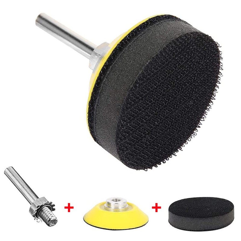 Bestgle 2pcs 2 Inch (50mm) Hook and Loop Sanding Pad
